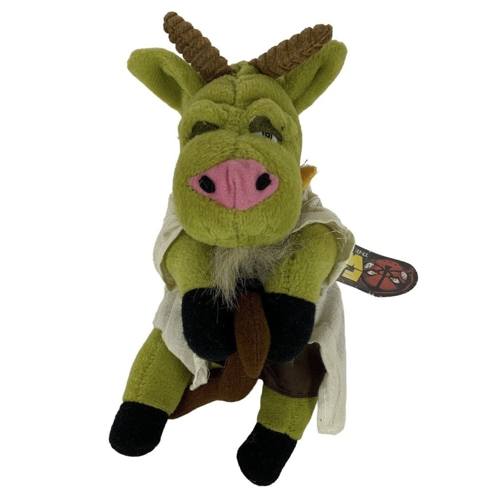 Vtg Farce Wars Limited Edition Goata Plush Toy 7.5" Tags Fantom Meanies